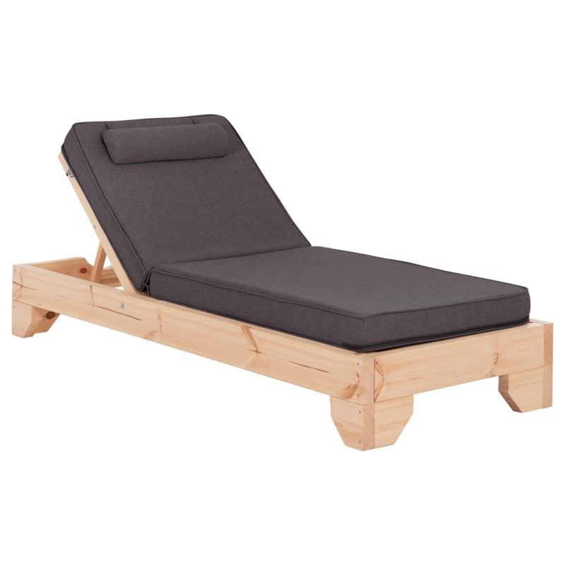 ΞΑΠΛΩΣΤΡΑ ΜΕ ΜΑΞΙΛΑΡΙ ΚΟΡΙΝΟΣ HM10797.73 ΞΥΛΟ ΠΕΥΚΟΥ--OLEFIN ΣΕ ΓΚΡΙ 79x204x77Υεκ