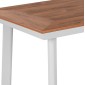 ΣΕΤ ΤΡΑΠΕΖΑΡΙΑΣ 5ΤΜΧ TABER HM10837.02 ΚΑΡΕΚΛΕΣ & ΤΡΑΠΕΖΙ ΑΛΟΥΜ.-POLYWOOD--ΛΕΥΚΟ