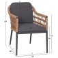 ΣΕΤ ΤΡΑΠΕΖΑΡΙΑΣ 9ΤΜΧ STAD HM10865.01 ΓΚΡΙ ΑΛΟΥΜΙΝΙΟ-SINTERED STONE TOP-OLEFIN