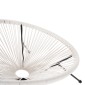 ΣΕΤ ΕΞΩΤΕΡΙΚΟΥ ΧΩΡΟΥ 3ΤΜΧ ACAPULCO HM11861.12 P.E.RATTAN ΛΕΥΚΟ-ΜΕΤΑΛΛΟ ΣΕ ΜΑΥΡΟ