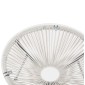 ΣΕΤ ΕΞΩΤΕΡΙΚΟΥ ΧΩΡΟΥ 3ΤΜΧ ACAPULCO HM11861.12 P.E.RATTAN ΛΕΥΚΟ-ΜΕΤΑΛΛΟ ΣΕ ΜΑΥΡΟ