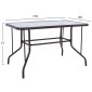 ΣΕΤ ΤΡΑΠΕΖΑΡΙΑΣ 5ΤΜΧ ΕΞ.ΧΩΡΟΥ ADAM HM10873.01 ΜΕΤΑΛΛΟ & WICKER ΣΕ ΚΑΦΕ