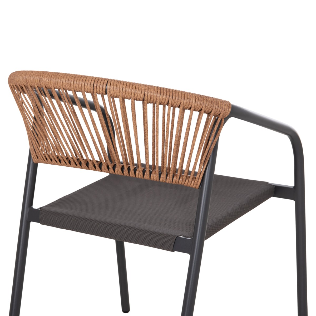 ΣΕΤ ΤΡΑΠΕΖΑΡΙΑΣ 5ΤΜΧ ADAM HM10859.01 ΚΑΡΕΚΛΕΣ ΜΕΤΑΛΛΙΚΕΣ & ΤΡΑΠΕΖΙ 120x70εκ ΓΚΡΙ