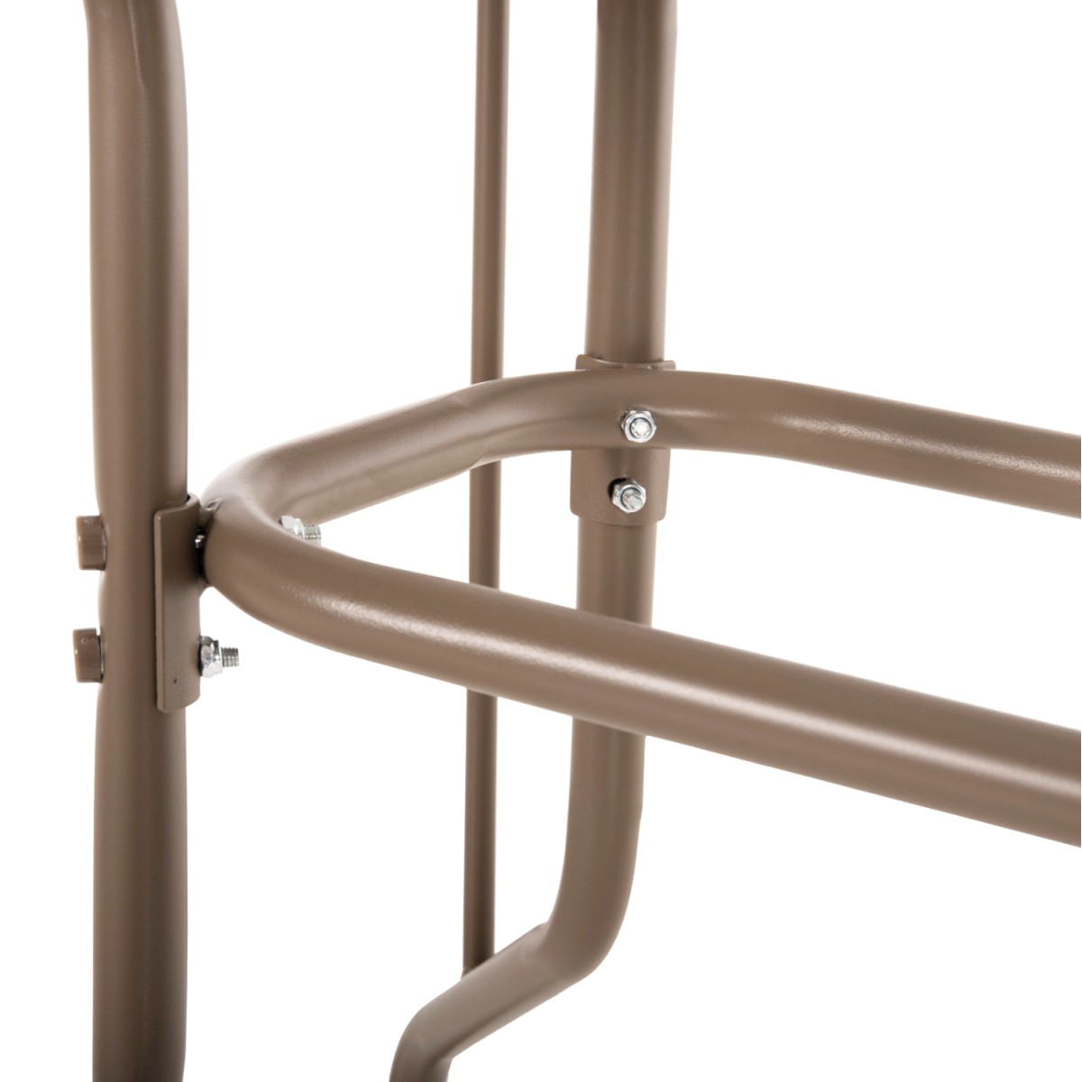 ΣΕΤ ΤΡΑΠΕΖΑΡΙΑΣ 5ΤΜΧ ADAM HM10727.04 ΚΑΡΕΚΛΕΣ ΜΕΤΑΛΛΙΚΕΣ & ΤΡΑΠΕΖΙ 110x60εκ ΣΑΜΠΑΝΙ