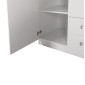 ΝΤΟΥΛΑΠΑ 3ΦΥΛΛΗ ΜΕ ΠΑΤΑΡΙ CARLY HM10891.05 ΜΕΛΑΜΙΝΗ ΣΕ ΛΕΥΚΟ 150X55Χ240Υεκ.