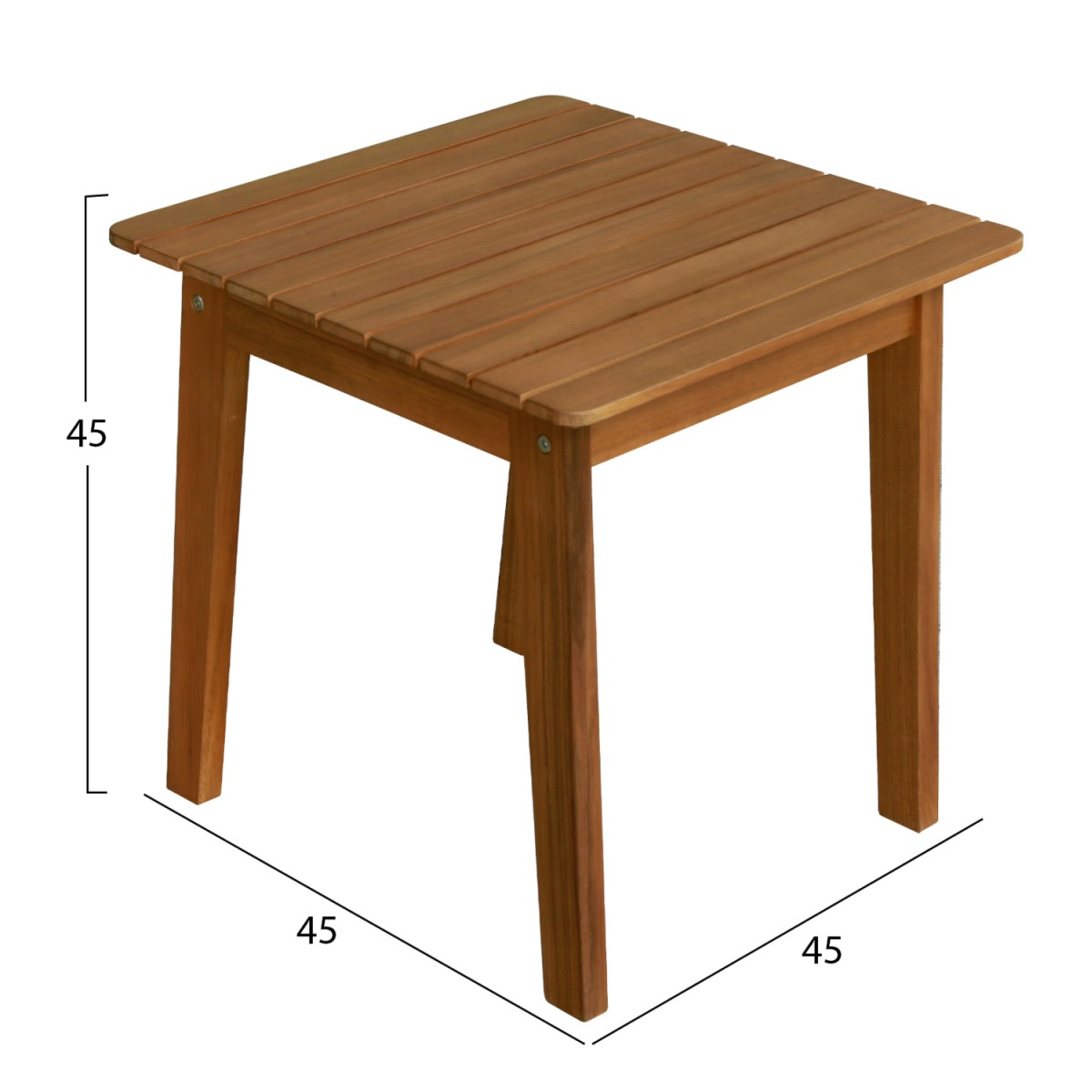 LOUNGE ΣΕΤ MIREX HM10893 ΤΡΑΠΕΖΑΚΙ & 2 ΠΟΛΥΘΡΟΝΕΣ--ΞΥΛΟ ΑΚΑΚΙΑΣ--ΕΚΡΟΥ ΜΑΞΙΛΑΡΙΑ