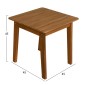 LOUNGE ΣΕΤ MIREX HM10893 ΤΡΑΠΕΖΑΚΙ & 2 ΠΟΛΥΘΡΟΝΕΣ--ΞΥΛΟ ΑΚΑΚΙΑΣ--ΕΚΡΟΥ ΜΑΞΙΛΑΡΙΑ