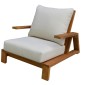LOUNGE ΣΕΤ MIREX HM10893 ΤΡΑΠΕΖΑΚΙ & 2 ΠΟΛΥΘΡΟΝΕΣ--ΞΥΛΟ ΑΚΑΚΙΑΣ--ΕΚΡΟΥ ΜΑΞΙΛΑΡΙΑ