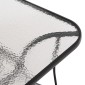ΣΕΤ ΤΡΑΠΕΖΑΡΙΑΣ 5ΤΜΧ BRUNO HM5201.03 ΜΑΥΡΟ ΜΕΤΑΛΛΙΚΟ & TEXTILENE