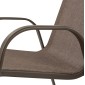 ΣΕΤ ΤΡΑΠΕΖΑΡΙΑΣ ΕΞ.ΧΩΡΟΥ 5ΤΜΧ ADAM HM10565.02 ΜΕΤΑΛΛΟ & TEXTILENE--ΚΑΦΕ