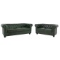 ΣΕΤ ΚΑΝΑΠΕΣ 2ΘΕΣΙΟΣ & 3ΘΕΣΙΟΣ HM10911.08 PU ΔΕΡΜΑ Τ.CHESTERFIELD ΚΥΠΑΡΙΣΣΙ