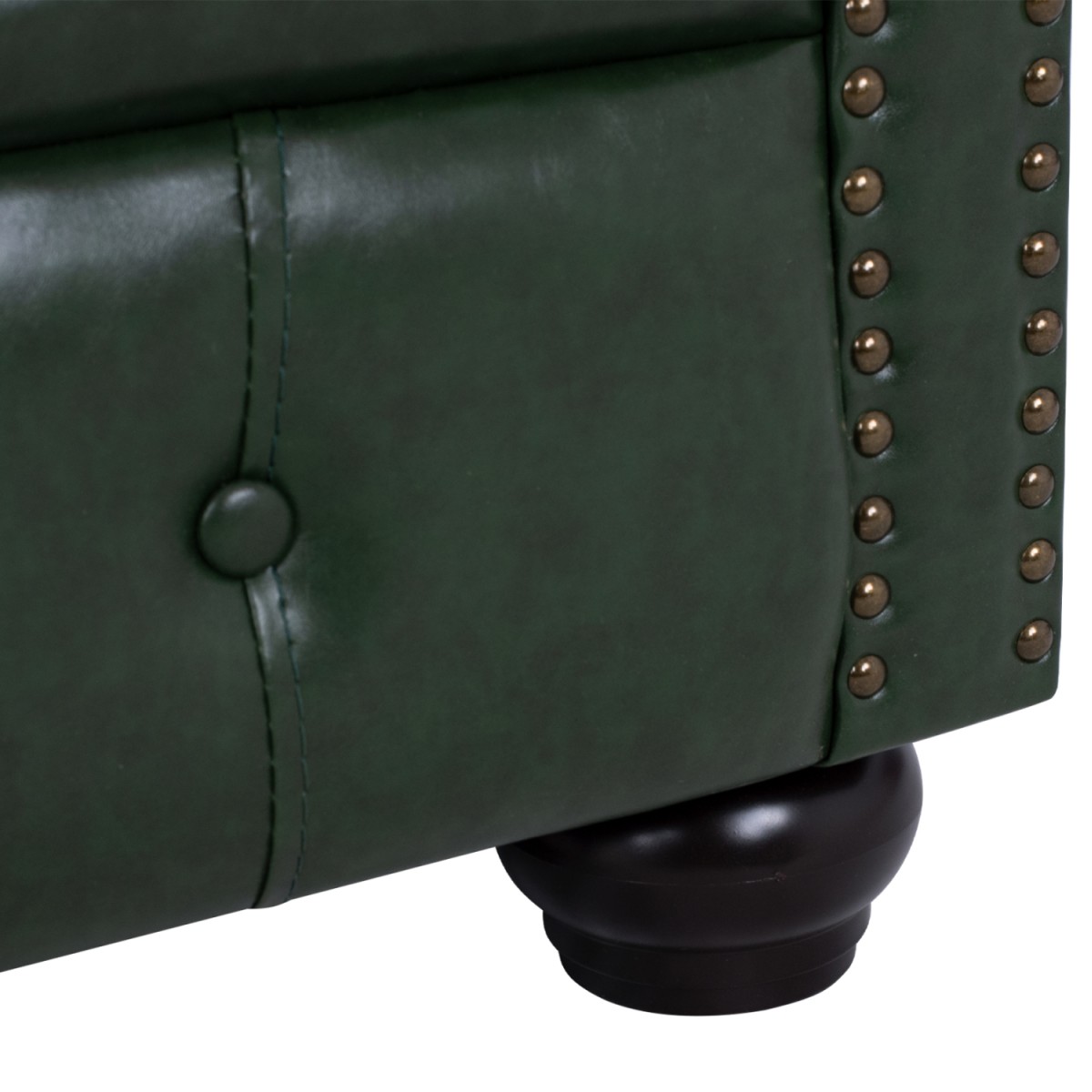 ΣΕΤ ΣΑΛΟΝΙ 3ΤΜΧ MOBAR HM10912.08 PU ΔΕΡΜΑ Τ.CHESTERFIELD ΚΥΠΑΡΙΣΣΙ