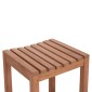ΣΕΤ ΤΡΑΠΕΖΙ ΜΕ 2 ΣΚΑΜΠΟ ΜΠΑΡ PRESSCOT HM10918 ΞΥΛΟ TEAK ΣΕ ΦΥΣΙΚΟ ΧΡΩΜΑ