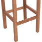 ΣΕΤ ΤΡΑΠΕΖΙ ΜΕ 2 ΣΚΑΜΠΟ ΜΠΑΡ PRESSCOT HM10918 ΞΥΛΟ TEAK ΣΕ ΦΥΣΙΚΟ ΧΡΩΜΑ