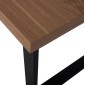 ΣΕΤ ΤΡΑΠΕΖΑΡΙΑΣ 7ΤΜΧ MANIDO HM10949.03 MDF TOP--ΥΦΑΣΜΑ TAUPE & ΜΕΤΑΛΛΟ ΜΑΥΡΟ
