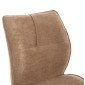 ΣΕΤ ΤΡΑΠΕΖΑΡΙΑΣ 5ΤΜΧ GAFF HM10953.03 ΚΕΡΑΜΙΚΟ TOP--ΥΦΑΣΜΑ TAUPE & ΜΕΤΑΛ.ΠΟΔΙΑ ΜΑΥΡΑ