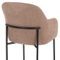ΣΕΤ ΤΡΑΠΕΖΑΡΙΑΣ ΕΣ.ΧΩΡΟΥ 9ΤΜΧ RINER HM10959.03 MDF ΚΑΡΥΔΙ--ΥΦΑΣΜΑ TAUPE