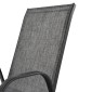 ΣΕΤ ΤΡΑΠΕΖΑΡΙΑΣ 5ΤΜΧ ADAM HM10897.01 ΤΡΑΠΕΖΙ 110x60εκ & 4 ΠΟΛΥΘΡΟΝΕΣ--ΓΚΡΙ