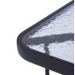 ΣΕΤ ΤΡΑΠΕΖΑΡΙΑΣ 5ΤΜΧ ADAM HM10897.01 ΤΡΑΠΕΖΙ 110x60εκ & 4 ΠΟΛΥΘΡΟΝΕΣ--ΓΚΡΙ