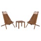LOUNGE ΣΕΤ ΕΞ.ΧΩΡΟΥ 3ΤΜΧ SHIGAN HM10993 ΞΥΛΟ ΑΚΑΚΙΑΣ--ΜΑΞΙΛΑΡI ΚΕΦΑΛΗΣ ΣΕ ΜΠΕΖ