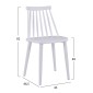 ΣΕΤ ΤΡΑΠΕΖΑΡΙΑΣ ΕΣ.ΧΩΡΟΥ 5ΤΜΧ PALOMA HM11389 ΛΕΥΚΟ-SONAMA MDF TOP