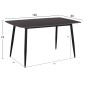ΣΕΤ ΤΡΑΠΕΖΑΡΙΑΣ 5ΤΜΧ RAVEN HM12116.03 ΚΕΡΑΜΙΚΟ TOP ΜΑΥΡΟ ΜΑΡΜΑΡΟ--ΜΑΥΡΟ ΒΕΛΟΥΔΟ