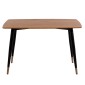 ΣΕΤ ΤΡΑΠΕΖΑΡΙΑΣ 5ΤΜΧ ALIZA HM12122.01 MDF TOP ΣΕ ΦΥΣΙΚΟ--ΣΑΠΙΟ ΜΗΛΟ ΒΕΛΟΥΔΟ
