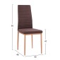 ΣΕΤ ΤΡΑΠΕΖΑΡΙΑΣ 5ΤΜΧ LADY HM11595 ΓΥΑΛΙ--ΜΕΤΑΛΛΟ--MDF ΣΕ SONAMA & ΚΑΦΕ ΥΦΑΣΜΑ ΣΕΤ ΤΡΑΠΕΖΑΡΙΑΣ 5ΤΜΧ LADY HM11595 ΓΥΑΛΙ--ΜΕΤΑΛΛΟ--MDF ΣΕ SONAMA & ΚΑΦΕ ΥΦΑΣΜΑ