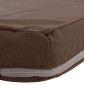 ΜΑΞΙΛΑΡΙ ΞΑΠΛΩΣΤΡΑΣ TEXTILENE 600gr/m2 2X1 SIFNOS ΜΟΚΑ HM11237.04T 194x70x11εκ.