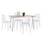 ΣΕΤ ΤΡΑΠΕΖΑΡΙΑΣ 5ΤΜΧ OFIRA HM10634 MDF TOP ΣΕ SONAMA--ΛΕΥΚΕΣ ΚΑΡΕΚΛΕΣ ΣΕΤ ΤΡΑΠΕΖΑΡΙΑΣ 5ΤΜΧ OFIRA HM10634 MDF TOP ΣΕ SONAMA--ΛΕΥΚΕΣ ΚΑΡΕΚΛΕΣ