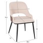 ΣΕΤ ΤΡΑΠΕΖΑΡΙΑ ΕΣΩΤ. ΧΩΡΟΥ 5ΤΜΧ HM11963 ΤΡΑΠΕΖΙ DENTY & 4 ΚΑΡΕΚΛΕΣ DELF ΣΕΤ ΤΡΑΠΕΖΑΡΙΑ ΕΣΩΤ. ΧΩΡΟΥ 5ΤΜΧ HM11963 ΤΡΑΠΕΖΙ DENTY & 4 ΚΑΡΕΚΛΕΣ DELF