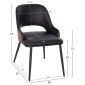 ΣΕΤ ΤΡΑΠΕΖΑΡΙΑ ΕΣΩΤ. ΧΩΡΟΥ 5ΤΜΧ HM11965 ΤΡΑΠΕΖΙ DENTY & 4 ΚΑΡΕΚΛΕΣ DELF (ΜΑΥΡΟ) ΣΕΤ ΤΡΑΠΕΖΑΡΙΑ ΕΣΩΤ. ΧΩΡΟΥ 5ΤΜΧ HM11965 ΤΡΑΠΕΖΙ DENTY & 4 ΚΑΡΕΚΛΕΣ DELF (ΜΑΥΡΟ)