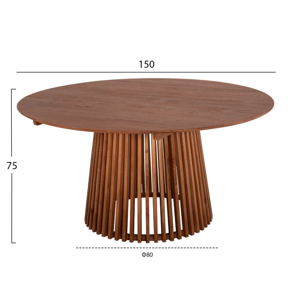 ΣΕΤ ΤΡΑΠΕΖΑΡΙΑΣ 5ΤΜΧ FARLEY HM21076.02 ΣΤΡΟΓΓΥΛΟ ΤΡΑΠΕΖΙ Φ150εκ. & 4 ΚΑΡΕΚΛΕΣ ΣΕΤ ΤΡΑΠΕΖΑΡΙΑΣ 5ΤΜΧ FARLEY HM21076.02 ΣΤΡΟΓΓΥΛΟ ΤΡΑΠΕΖΙ Φ150εκ. & 4 ΚΑΡΕΚΛΕΣ