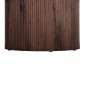 ΣΕΤ 2ΤΜΧ ΤΡΑΠΕΖΙΑ ΣΑΛΟΝΙΟΥ MARGON HM21084 MDF ΣΚΟΥΡΟ ΚΑΦΕ Φ80εκ & Φ45εκ