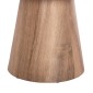 ΣΕΤ 2ΤΜΧ ΤΡΑΠΕΖΙΑ ΣΑΛΟΝΙΟΥ KARAN HM21085 MDF ΦΥΣΙΚΟ ΞΥΛΟΥ Φ80εκ & Φ45εκ