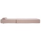 ΜΑΞΙΛΑΡΙ ΞΑΠΛΩΣΤΡΑΣ KIHEI HM21094.02 OLEFIN ΜΠΕΖ ΜΕ FOAM 198x70x20Υεκ