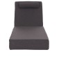 ΜΑΞΙΛΑΡΙ ΞΑΠΛΩΣΤΡΑΣ KIHEI HM21094.03 OLEFIN ΣΚΟΥΡΟ ΓΚΡΙ ΜΕ FOAM 198x70x20Υεκ