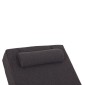 ΜΑΞΙΛΑΡΙ ΞΑΠΛΩΣΤΡΑΣ KIHEI HM21094.03 OLEFIN ΣΚΟΥΡΟ ΓΚΡΙ ΜΕ FOAM 198x70x20Υεκ