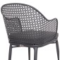 ΣΕΤ LOUNGE 3TMX ΕΞ.ΧΩΡΟΥ OREGO HM21107.01 ΑΛΟΥΜΙΝΙΟ & ΜΕΤΑΛΛΟ ΣΕ ΣΚΟΥΡΟ ΓΚΡΙ