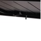 ΣΕΤ ΤΡΑΠΕΖΑΡΙΑΣ ΕΞ.ΧΩΡΟΥ 7ΤΜΧ KRUM HM21150 ΣΚΟΥΡΟ ΓΚΡΙ ΑΛΟΥΜΙΝΙΟ-P.E.TWISTED RATTAN