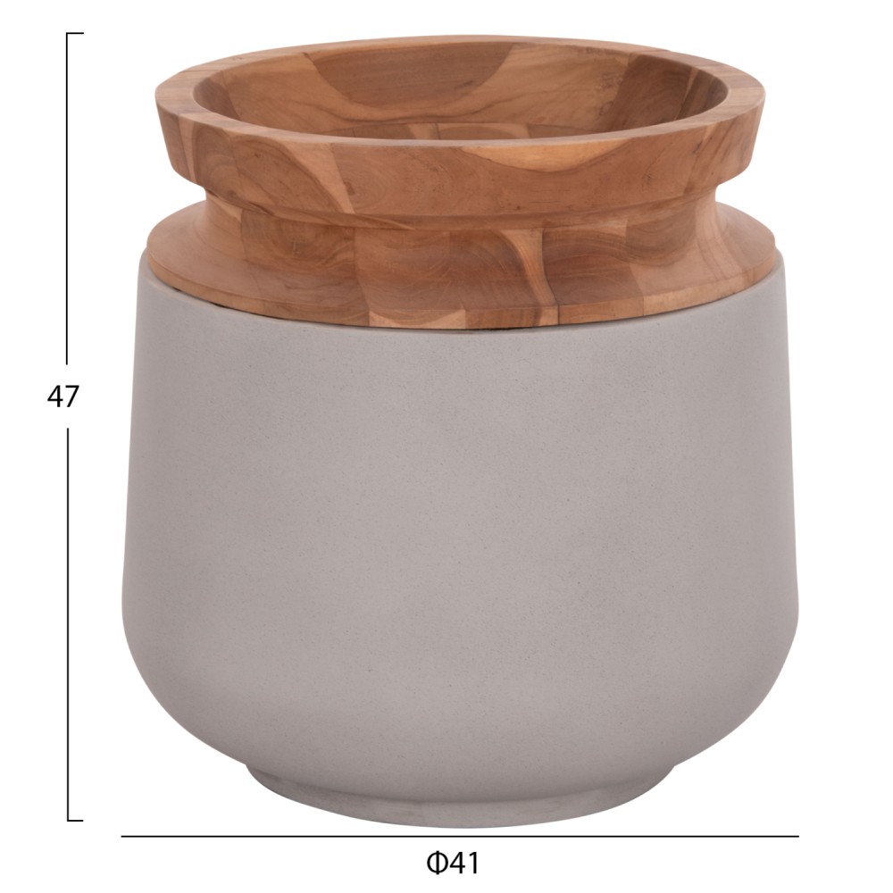 ΔΙΑΚΟΣΜΗΤΙΚΑ ΒΑΖΑ ΔΑΠΕΔΟΥ 2ΤΜΧ LINTER HM21140.03 FIBER CEMENT ΓΚΡΙ-ΞΥΛΟ ΤΕΑΚ 47Υ & 60Υεκ