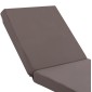 ΜΑΞΙΛΑΡΙ ΞΑΠΛΩΣΤΡΑΣ POLYESTER SIFNOS ΓΚΡΙ HM11235.10P 190x70x11 εκ.
