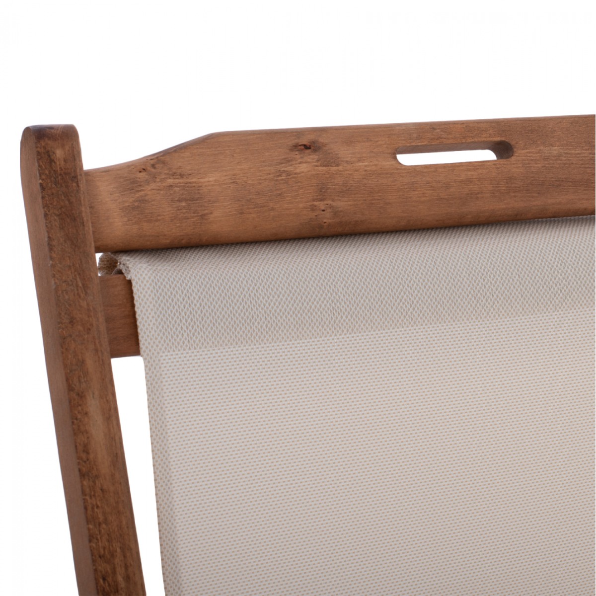 ΣΕΖΛΟΝΓΚ ΛΗΜΝΟΣ ΜΕ ΜΠΡΑΤΣΑ ΕΜΠ/ΣΜΟΣ ΚΑΡΥΔΙ ΜΕ PVC 2Χ1 ΕΚΡΟΥ HM11433.01 62,5x97x105εκ.