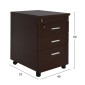 ΣΕΤ ΓΡΑΦΕΙΟΥ 2ΤΜΧ ΣΕ ΧΡΩΜΑ WENGE HM10211.02