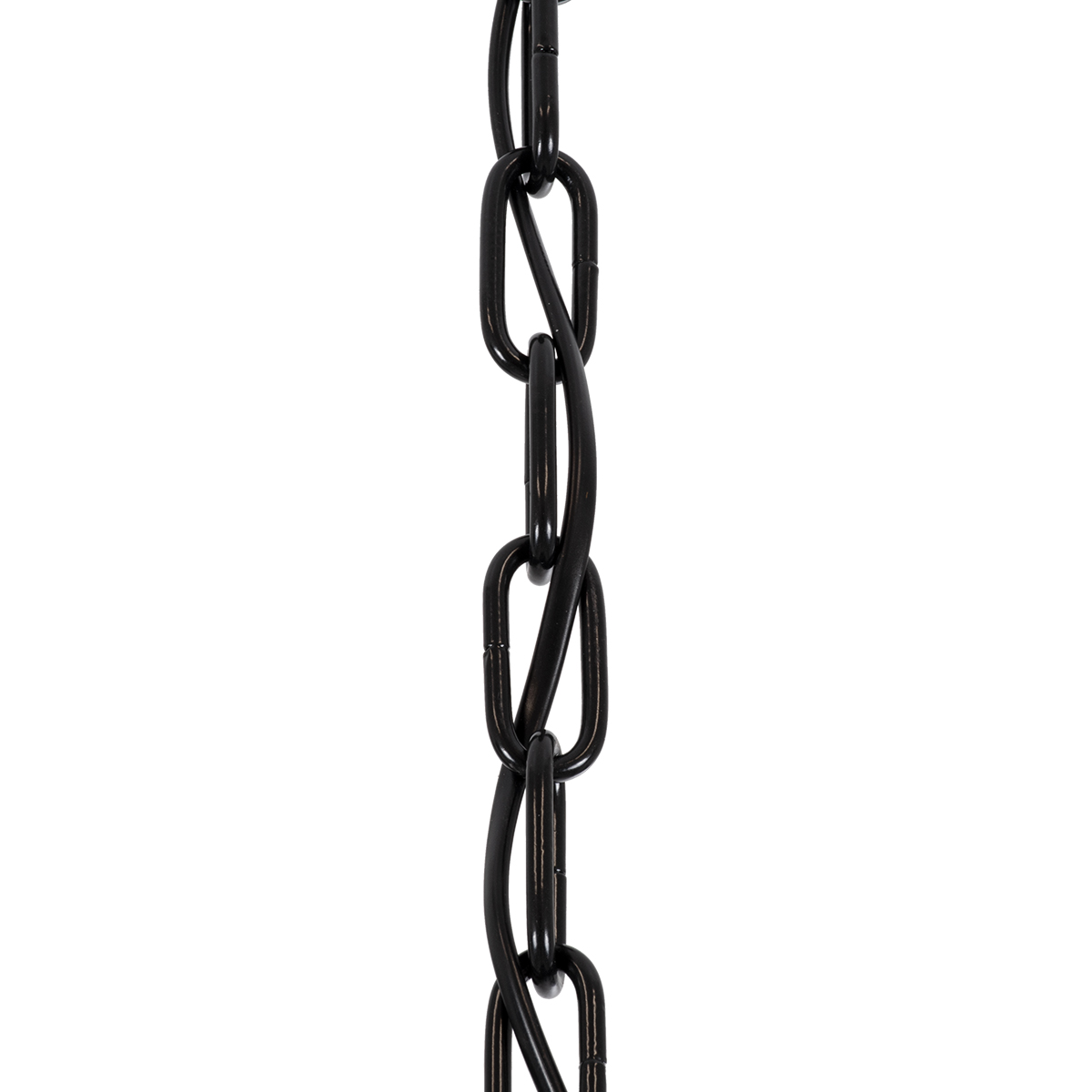 GloboStar® DARCY 00672 Vintage Κρεμαστό Φωτιστικό Ανάρτηση Μονόφωτο 1 x E27 IP20 Μαύρο Μέταλλο με Διάφανο Γυαλί - Μ35 x Π35 x Υ61cm