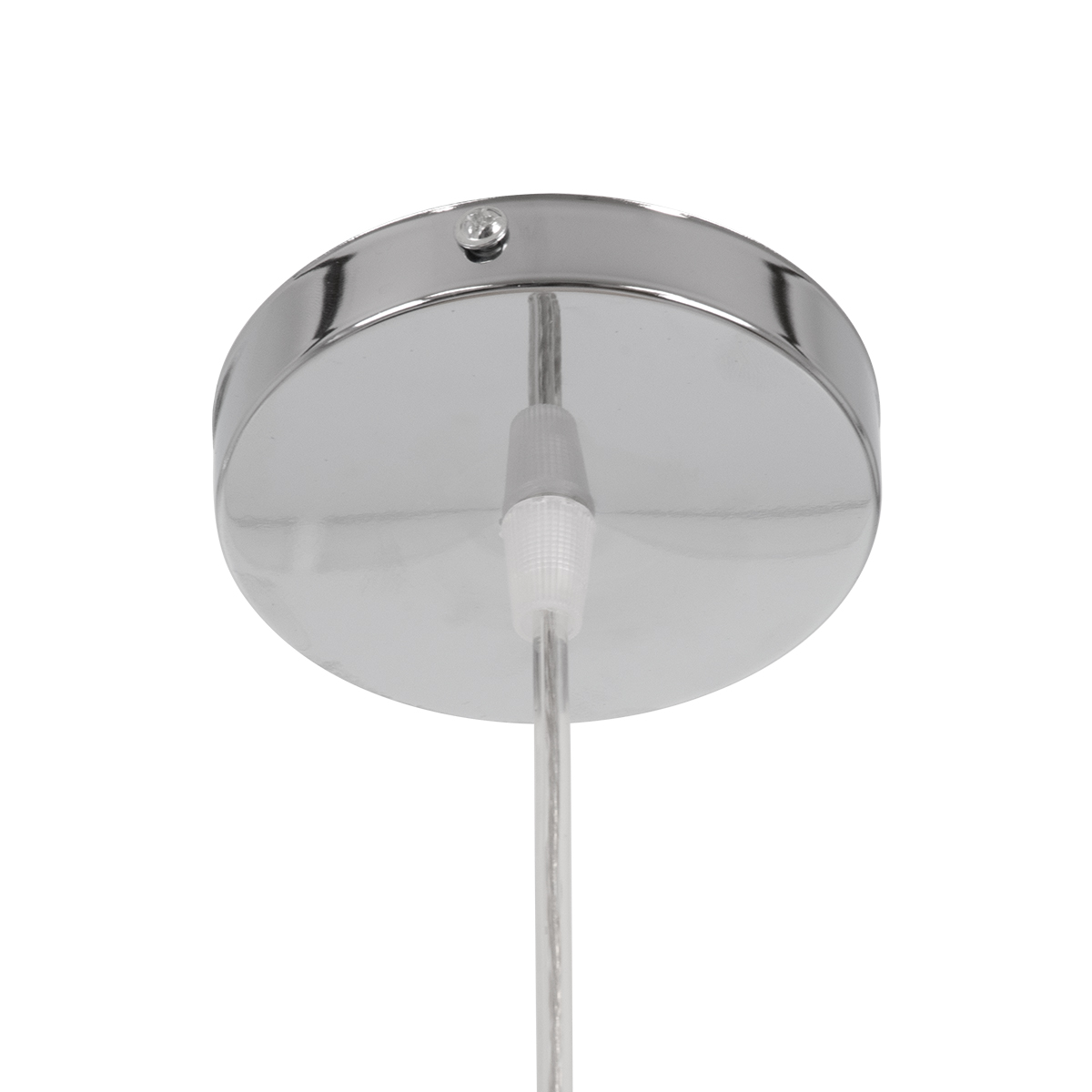 GloboStar® TAHITI 00711 Boho Κρεμαστό Φωτιστικό Πλέγμα Μονόφωτο 1 x E27 IP20 Καφέ Ξύλο - Μ38 x Π38 x Υ50cm