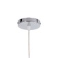GloboStar® JAKARTA 00712 Boho Κρεμαστό Φωτιστικό Καμπάνα Μονόφωτο 1 x E27 IP20 Μπέζ Ξύλο - Μ50 x Π50 x Υ36cm