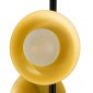 GloboStar® JOLIET 00781 Μοντέρνο Κρεμαστό Φωτιστικό Ανάρτηση Τρίφωτο 3 x G9 Μαύρο & Χρυσό Μέταλλο - Μ28 x Π28 x Y63cm