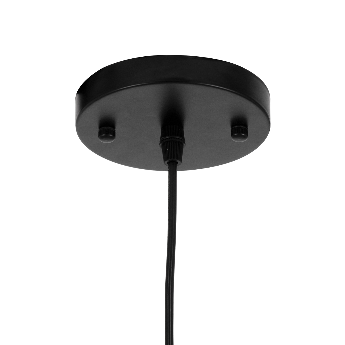 GloboStar® JOLIET 00781 Μοντέρνο Κρεμαστό Φωτιστικό Ανάρτηση Τρίφωτο 3 x G9 Μαύρο & Χρυσό Μέταλλο - Μ28 x Π28 x Y63cm