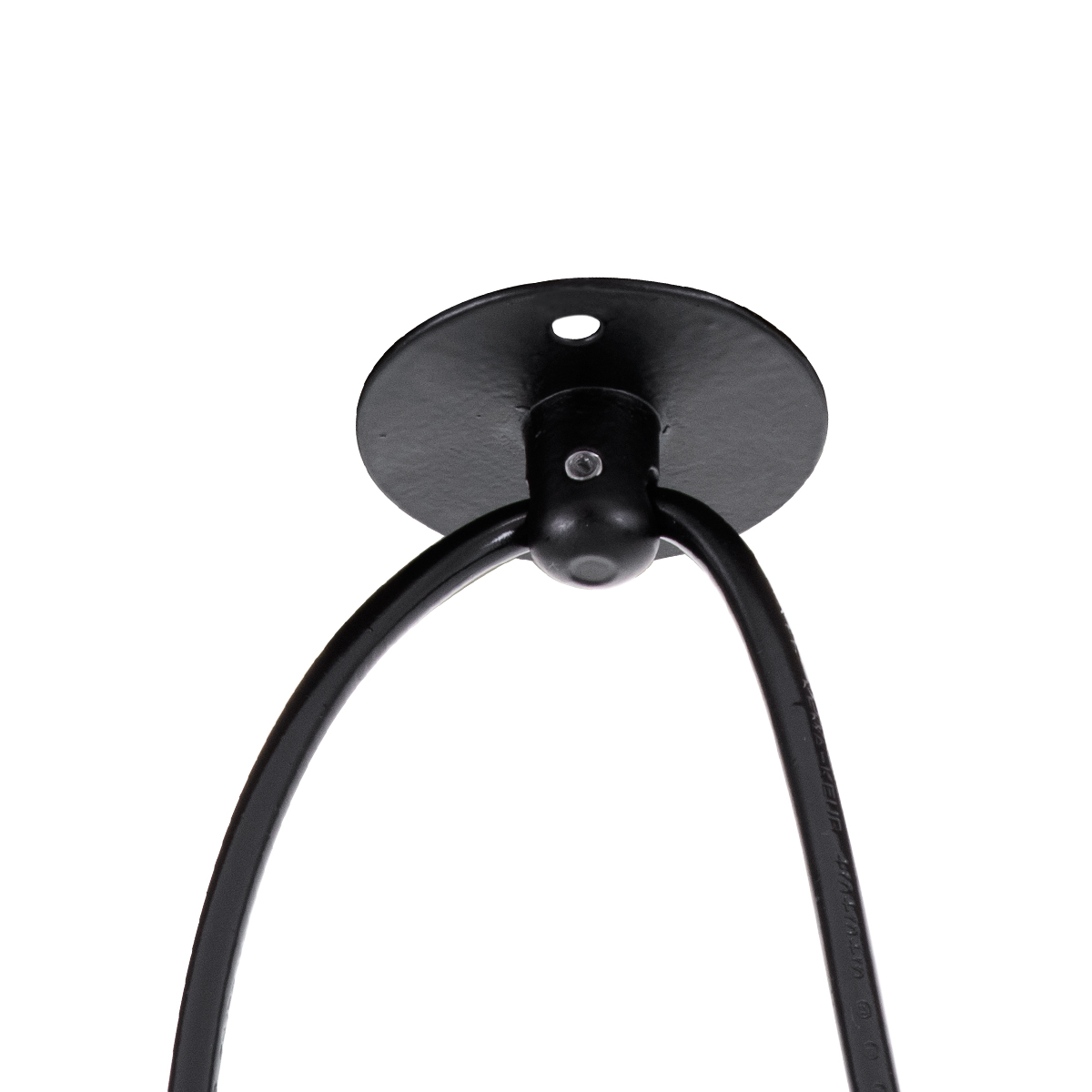 GloboStar® CELEST 00789 Μοντέρνο Κρεμαστό Φωτιστικό Ανάρτηση Μονόφωτο 1 x G9 Μαύρο Μέταλλο με Λευκό Γυαλί - Μ20 x Π20 x Υ26.5cm